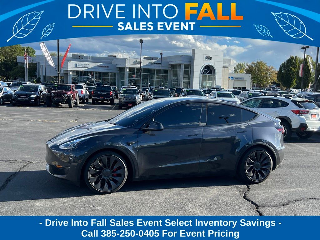 Used 2024 Tesla Model Y Performance with VIN 7SAYGDEF6RA276989 for sale in Provo, UT