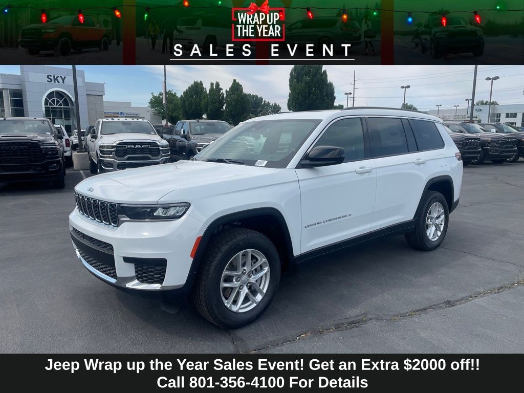 New 2025 Jeep Grand Cherokee L LAREDO X 4X4 Sport Utility