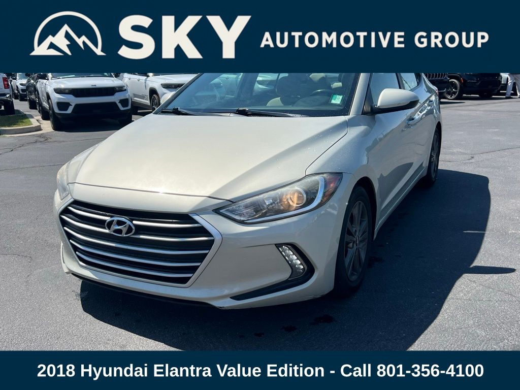 Used 2018 Hyundai Elantra Value Edition with VIN 5NPD84LF6JH324334 for sale in Provo, UT