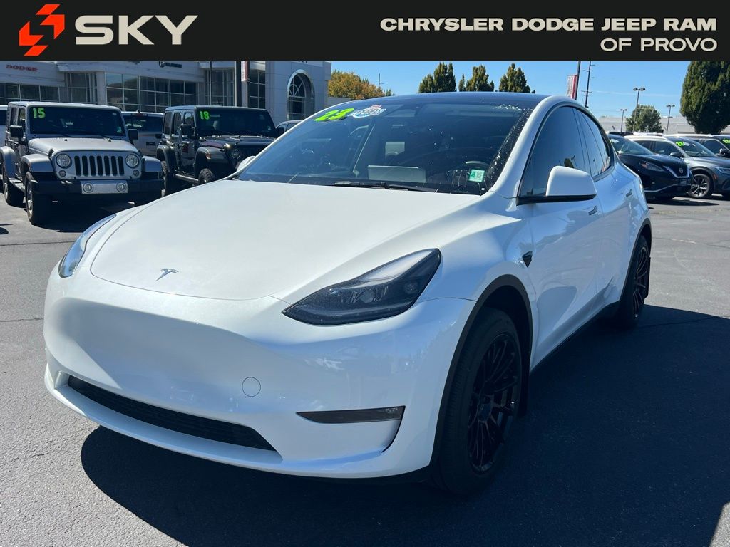 Used 2023 Tesla Model Y Performance with VIN 7SAYGDEF3PF738148 for sale in Provo, UT