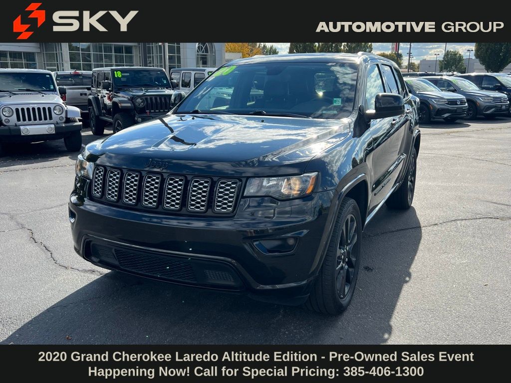 Used 2020 Jeep Grand Cherokee Altitude with VIN 1C4RJFAG6LC122674 for sale in Provo, UT