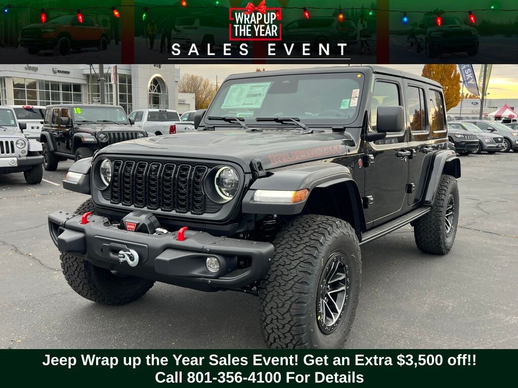 New 2026 Jeep Wrangler 4-DOOR RUBICON X Sport Utility