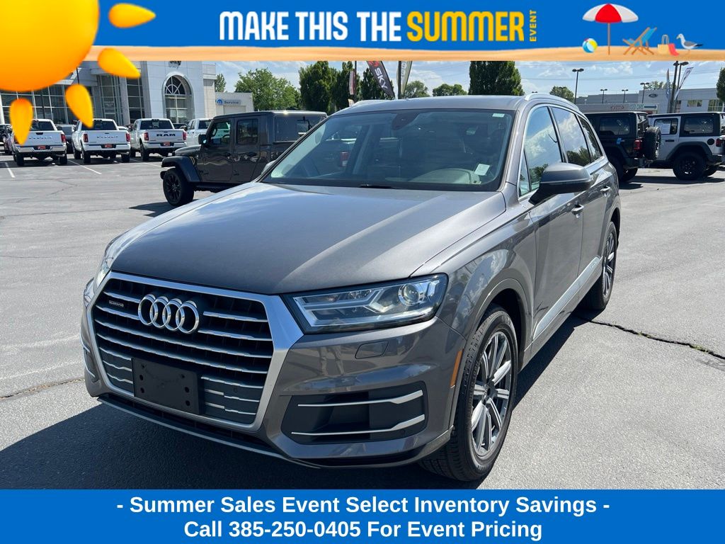 Used 2018 Audi Q7 Premium Plus with VIN WA1LHAF76JD034416 for sale in Provo, UT