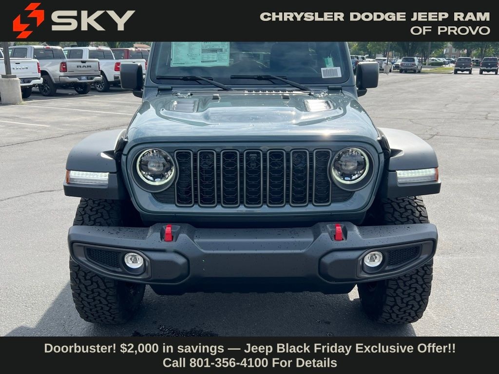New 2025 Jeep Wrangler 4-DOOR RUBICON Sport Utility