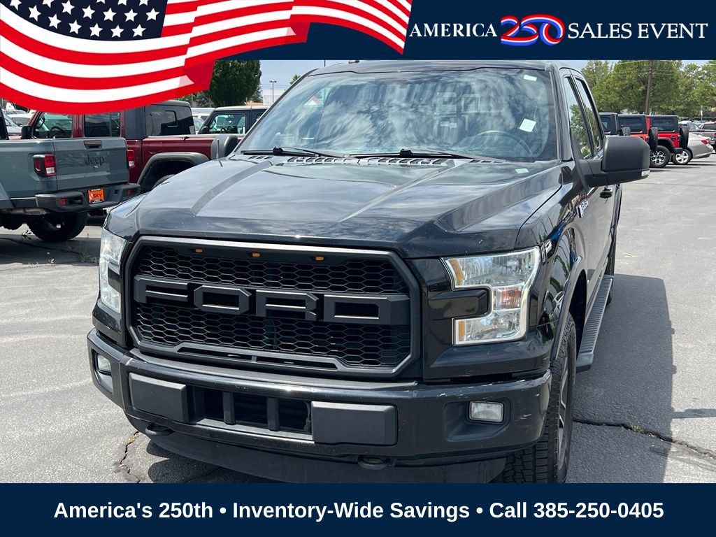 Used 2016 Ford F-150 XLT with VIN 1FTEW1EP7GKF28536 for sale in Provo, UT