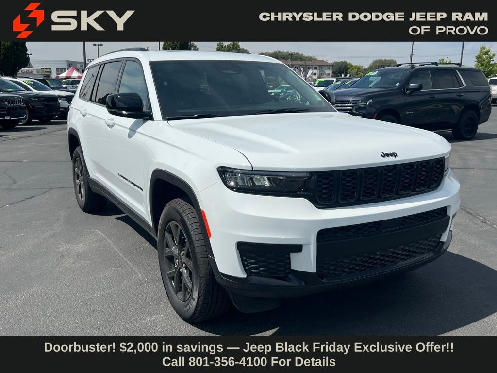 New 2025 Jeep Grand Cherokee L ALTITUDE X 4X4 Sport Utility