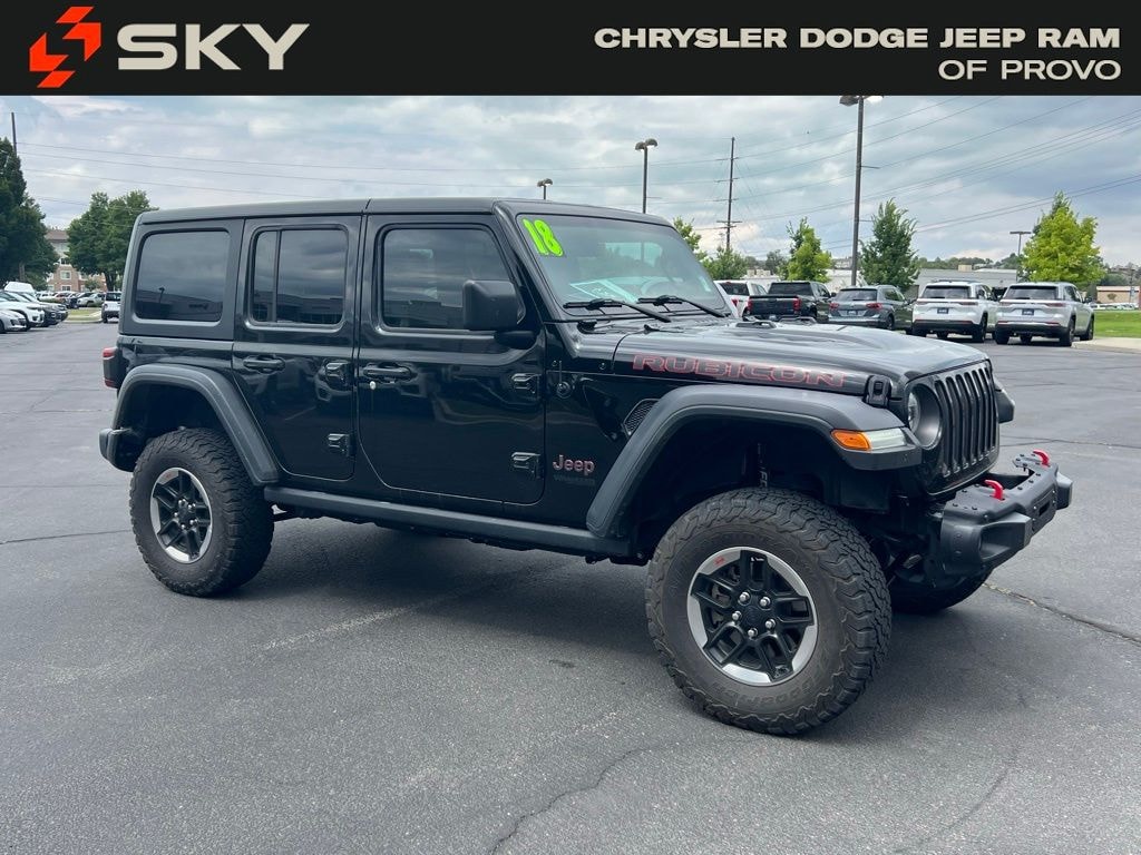 Used 2018 Jeep Wrangler Unlimited Rubicon 4x4 SUV