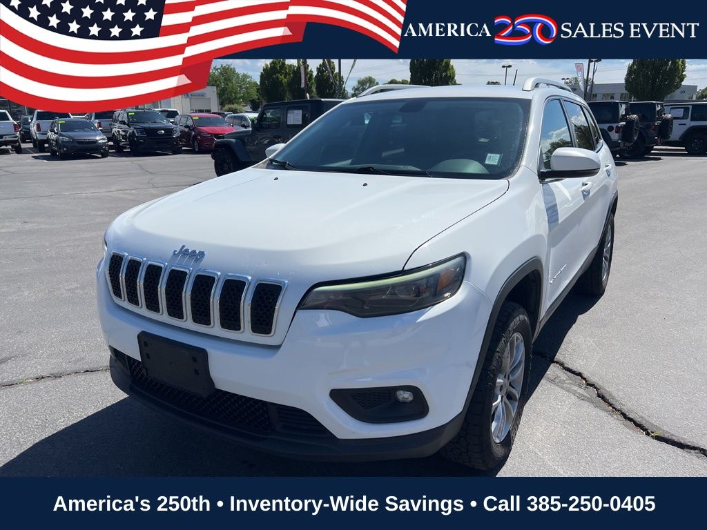 Used 2019 Jeep Cherokee Latitude Plus with VIN 1C4PJMLX5KD228695 for sale in Provo, UT
