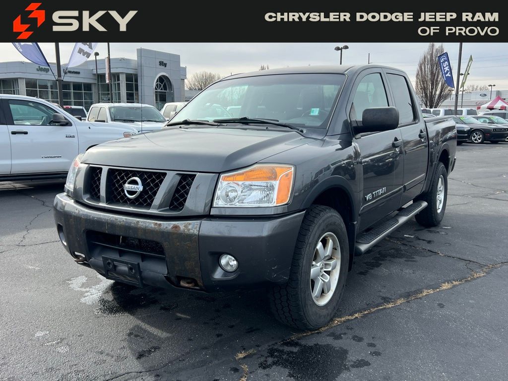 Used 2012 Nissan Titan PRO-4X with VIN 1N6BA0EC1CN306637 for sale in Provo, UT