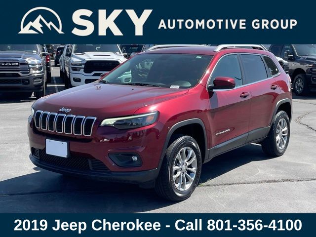 Used 2019 Jeep Cherokee Latitude Plus with VIN 1C4PJMLX0KD230144 for sale in Provo, UT