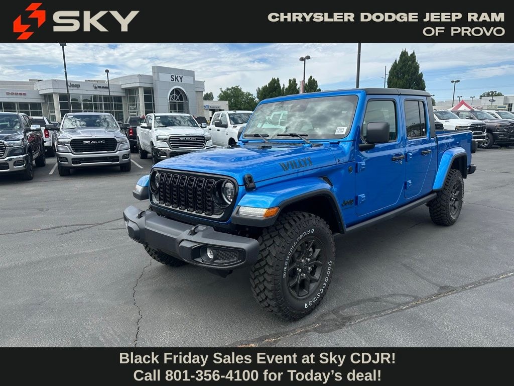 New 2025 Jeep Gladiator WILLYS 4X4 Pickup