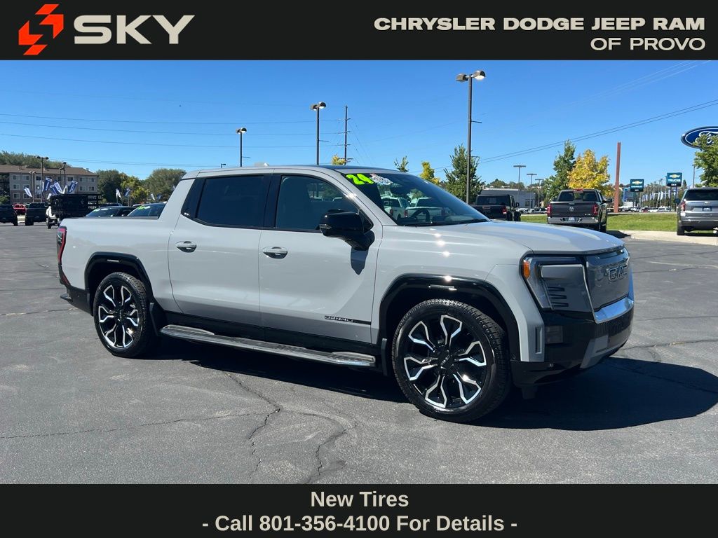 Used 2024 GMC Sierra EV Denali with VIN 1GT401EL3RU400103 for sale in Provo, UT