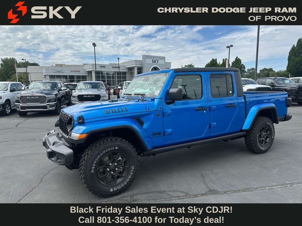 New 2025 Jeep Gladiator WILLYS 4X4 Pickup