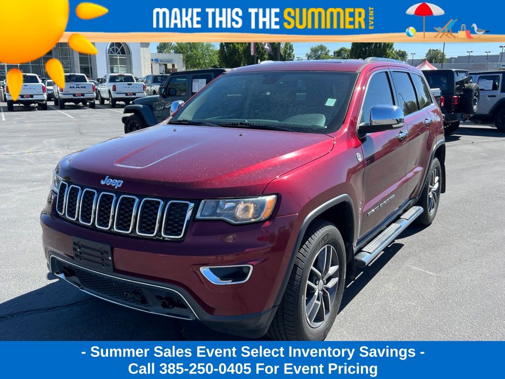 Used 2017 Jeep Grand Cherokee Limited with VIN 1C4RJFBG3HC741724 for sale in Provo, UT