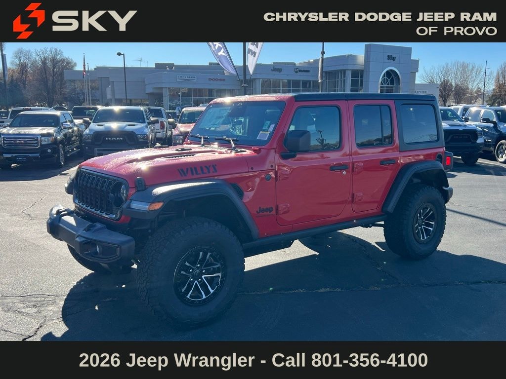 New 2026 Jeep Wrangler Willys Sport Utility