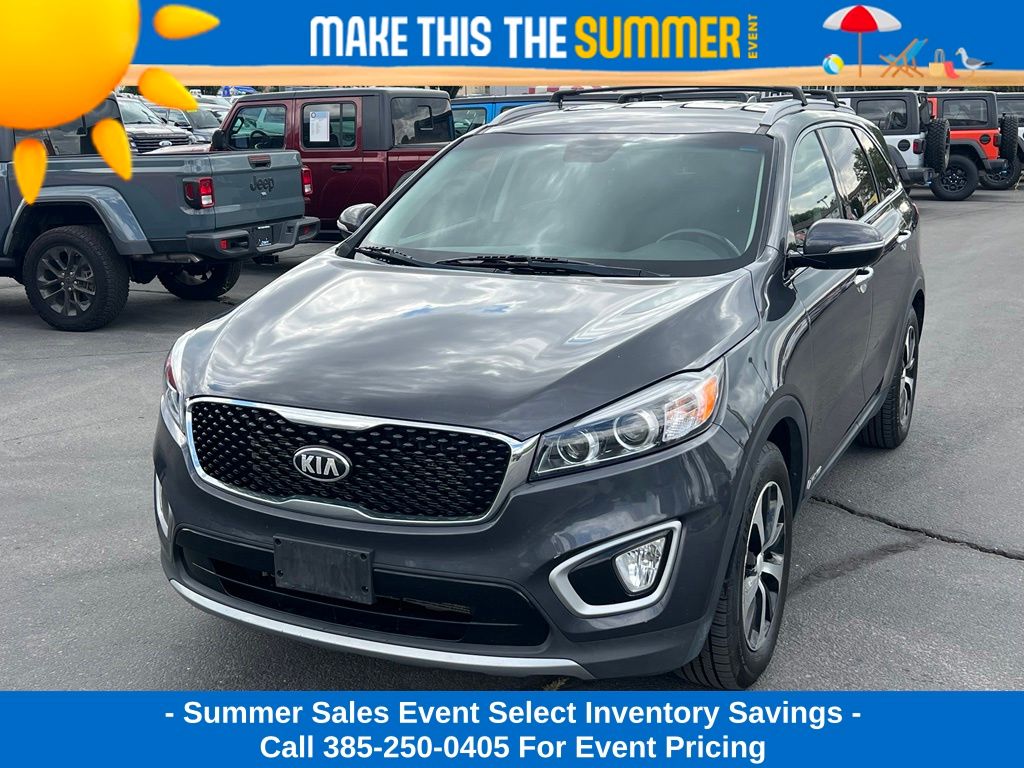 Used 2017 Kia Sorento EX with VIN 5XYPHDA54HG243549 for sale in Provo, UT