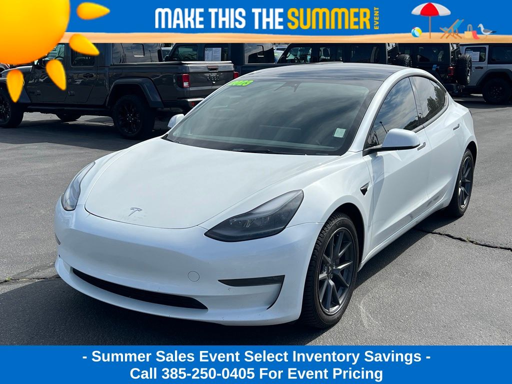 Used 2023 Tesla Model 3 Long Range with VIN 5YJ3E1EB8PF595545 for sale in Provo, UT