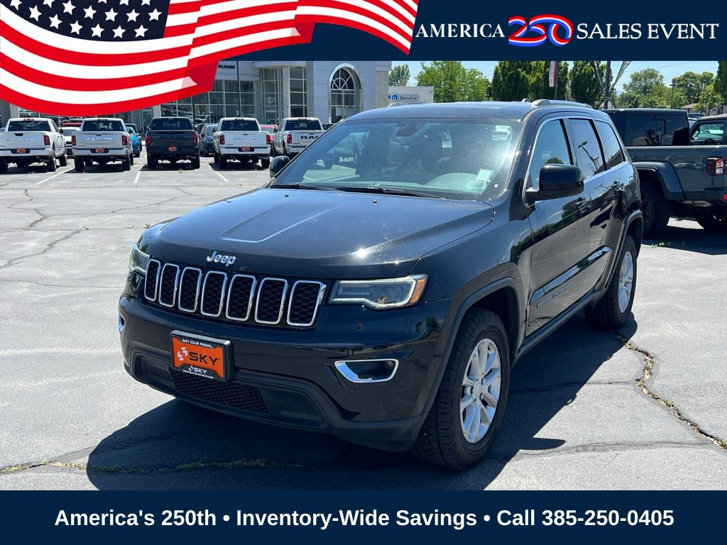 Used 2021 Jeep Grand Cherokee Laredo E with VIN 1C4RJFAG5MC564766 for sale in Provo, UT