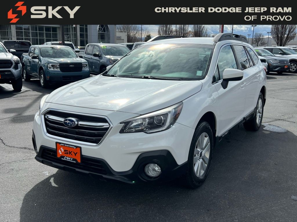 Used 2019 Subaru Outback Premium with VIN 4S4BSAFC9K3209843 for sale in Provo, UT