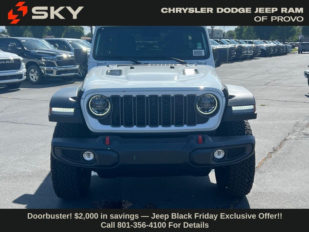 New 2025 Jeep Wrangler 4-DOOR RUBICON Sport Utility