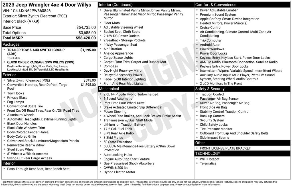 Used 2023 Jeep Wrangler 4xe SUV