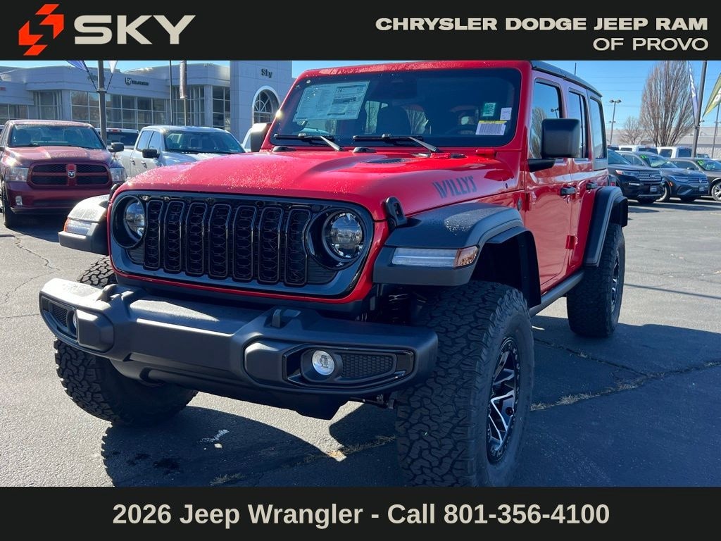 New 2026 Jeep Wrangler Willys Sport Utility