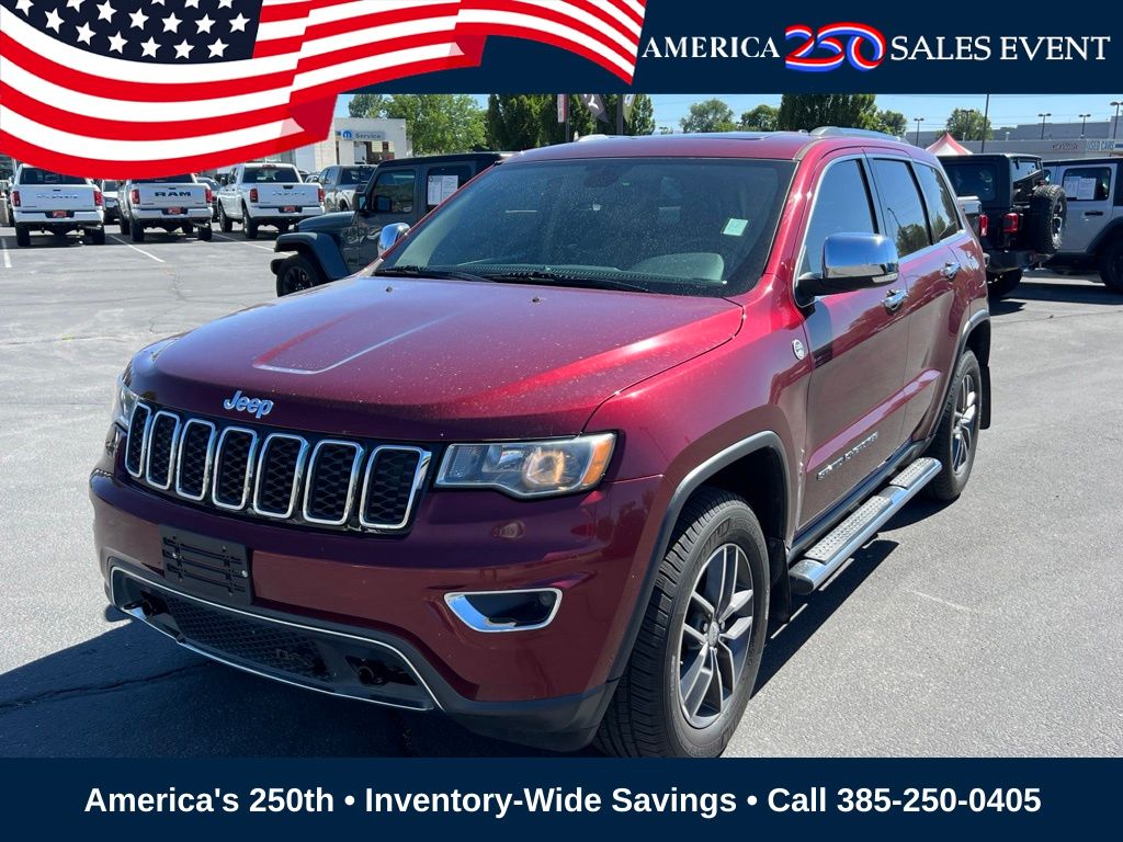 Used 2017 Jeep Grand Cherokee Limited with VIN 1C4RJFBG3HC741724 for sale in Provo, UT