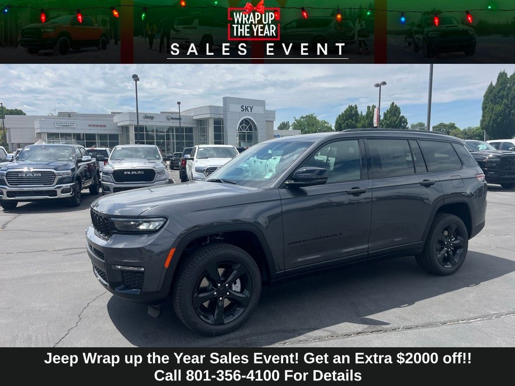 New 2025 Jeep Grand Cherokee L LIMITED 4X4 Sport Utility