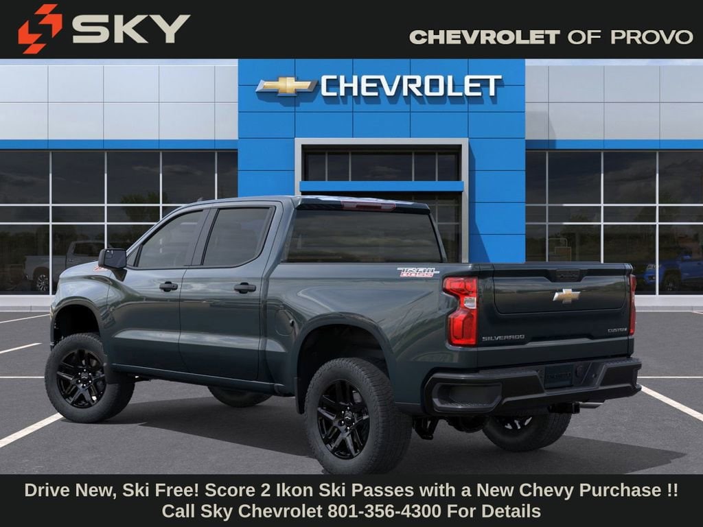New 2026 Chevrolet Silverado 1500 Custom Trail Boss Truck