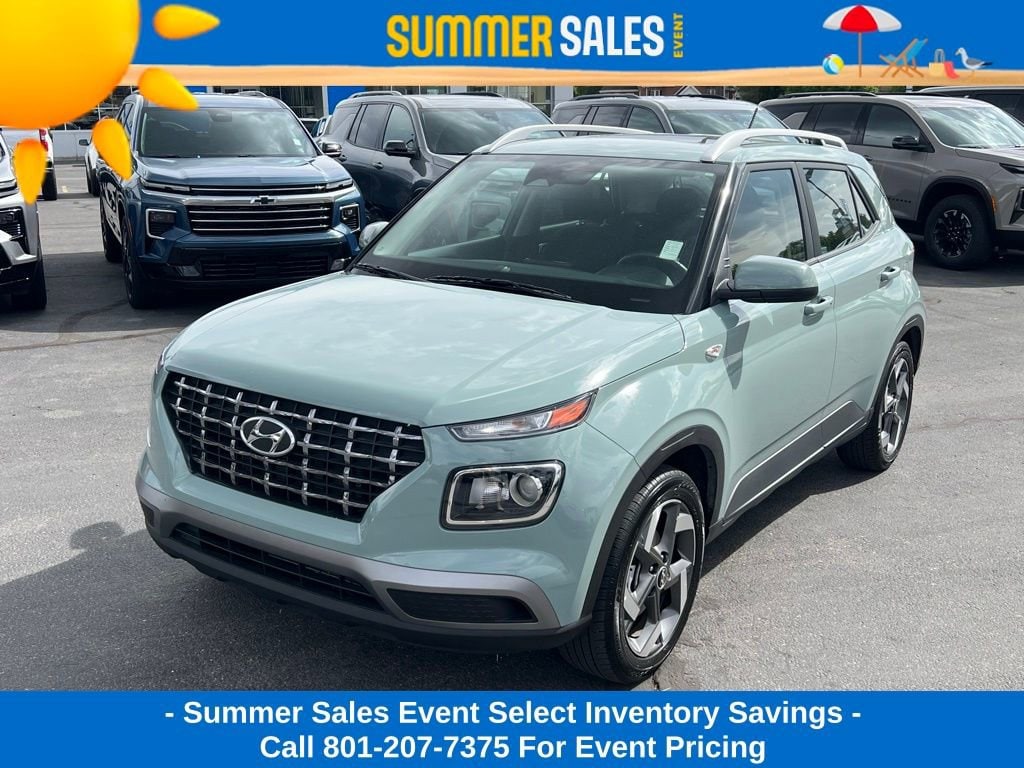 Used 2025 Hyundai Venue SEL with VIN KMHRC8A32SU378222 for sale in Provo, UT