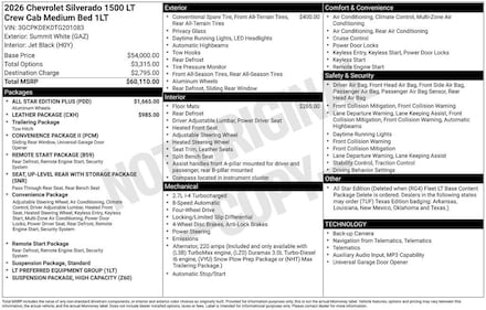 2026 Chevrolet Silverado 1500 LT Truck