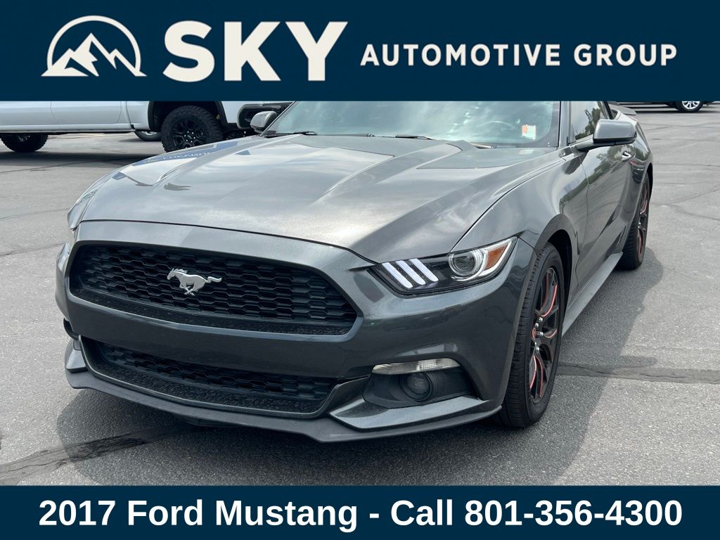 Used 2017 Ford Mustang EcoBoost Premium with VIN 1FATP8UH8H5218361 for sale in Provo, UT