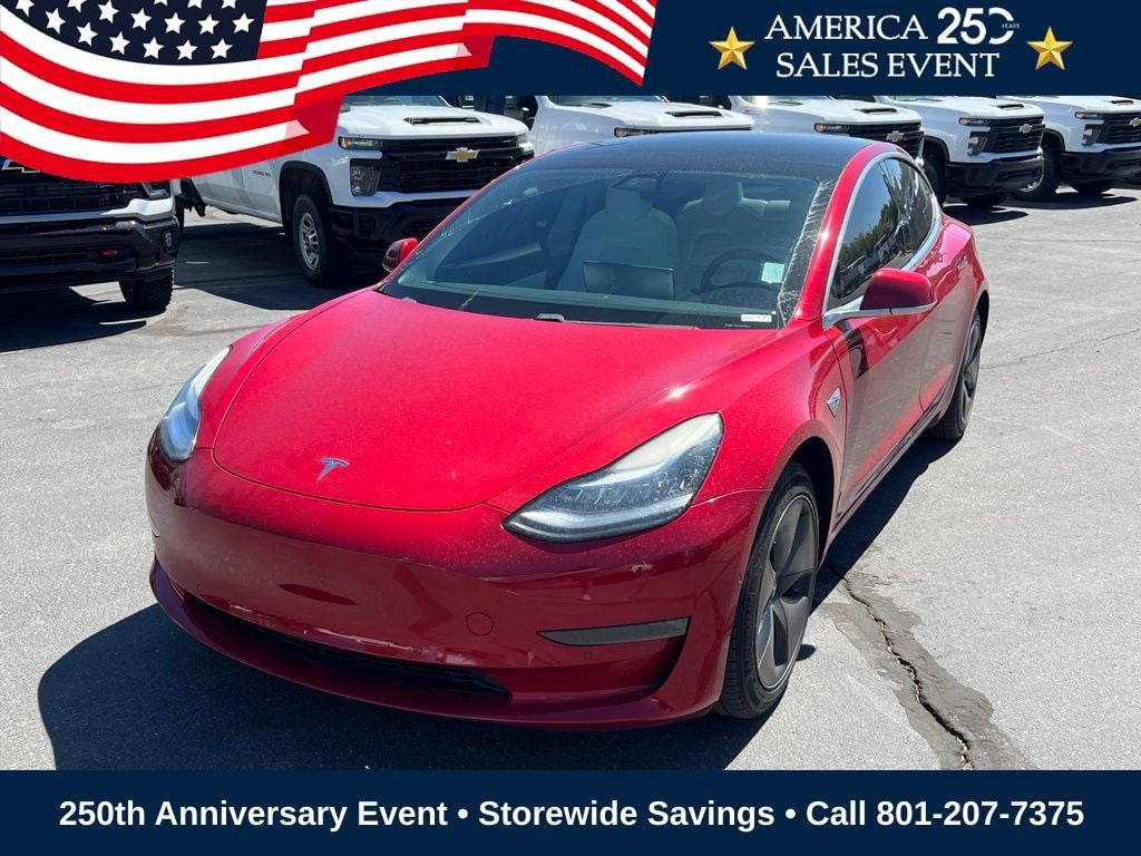 Used 2020 Tesla Model 3 Base with VIN 5YJ3E1EA3LF645916 for sale in Provo, UT