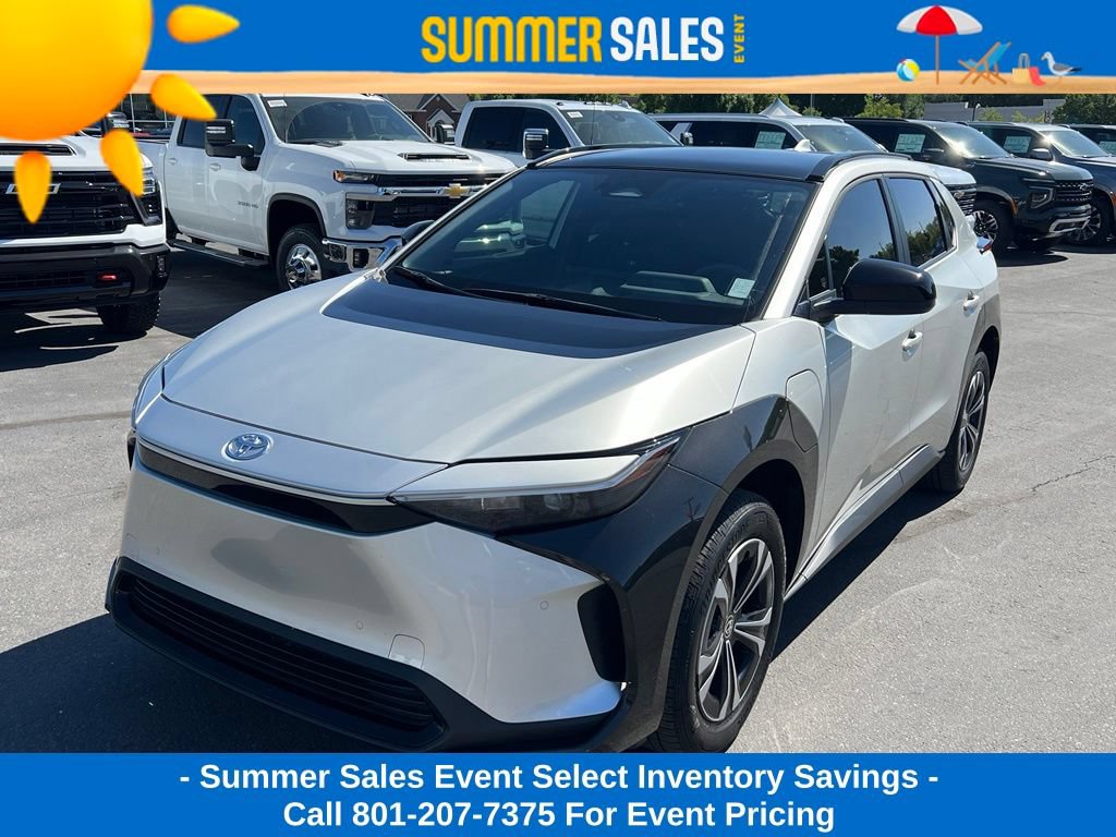 Used 2024 Toyota bZ4X XLE with VIN JTMABACA2RA089246 for sale in Provo, UT