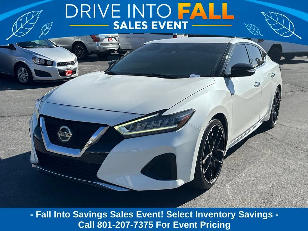 Used 2021 Nissan Maxima SV with VIN 1N4AA6CV5MC502802 for sale in Provo, UT