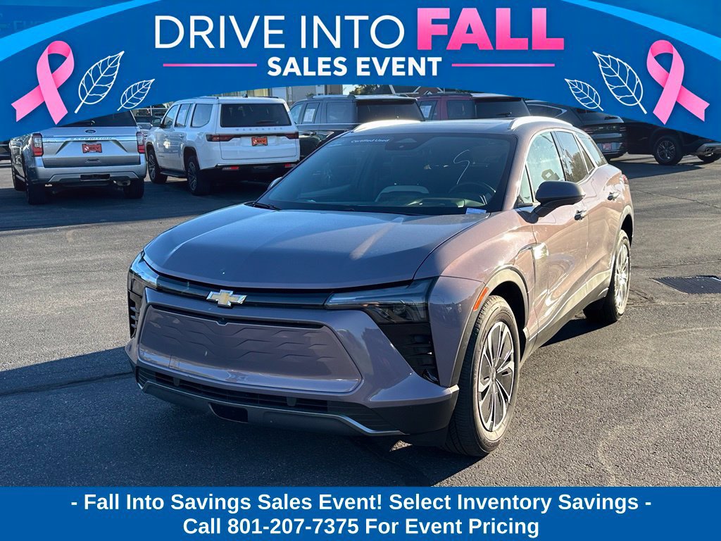 Used 2024 Chevrolet Blazer EV LT with VIN 3GNKDBRJ8RS215529 for sale in Provo, UT