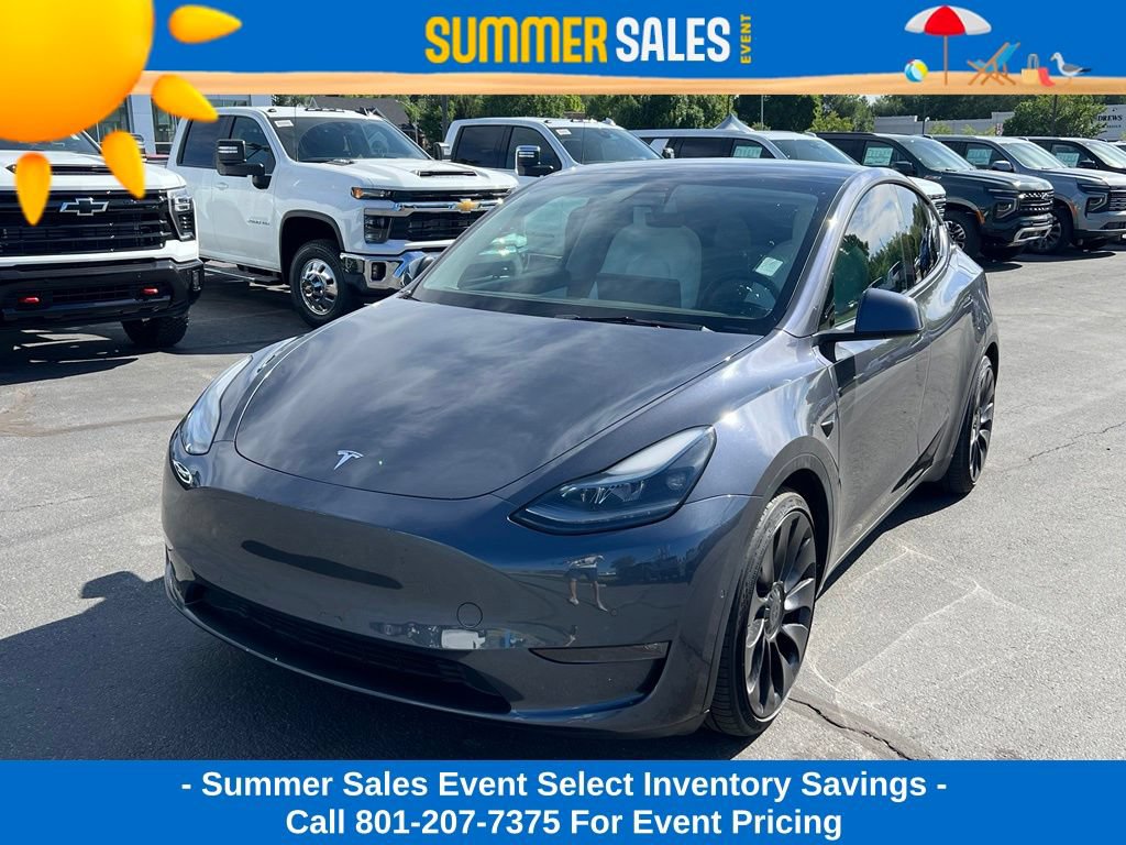 Used 2022 Tesla Model Y Performance with VIN 7SAYGDEF9NF397562 for sale in Provo, UT