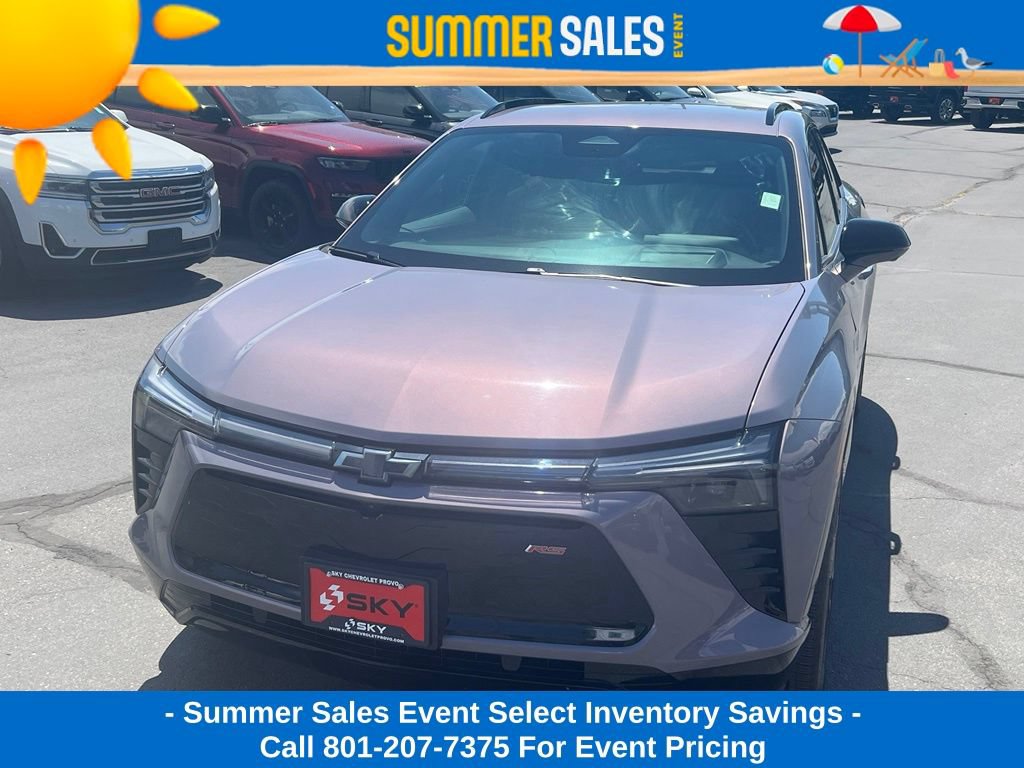 Used 2024 Chevrolet Blazer EV RS with VIN 3GNKDCRJ7RS196705 for sale in Provo, UT