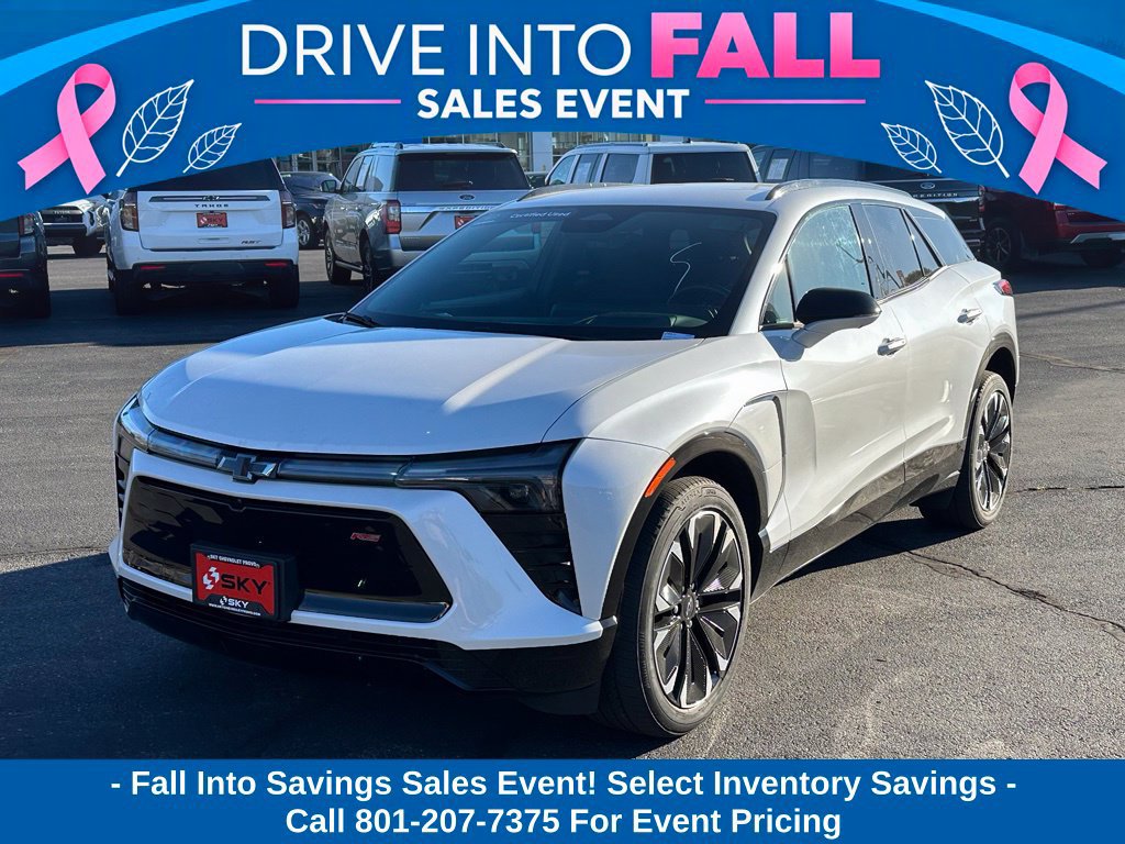 Used 2024 Chevrolet Blazer EV RS with VIN 3GNKDCRJ1RS173114 for sale in Provo, UT