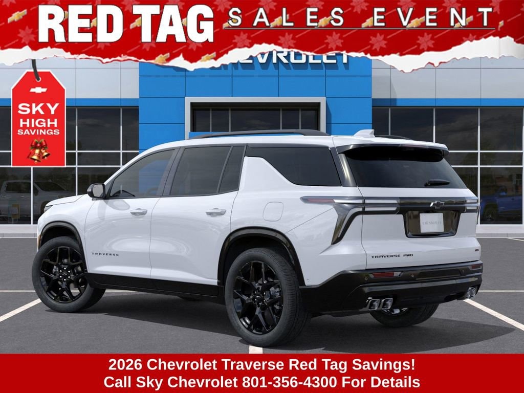 New 2026 Chevrolet Traverse RS SUV