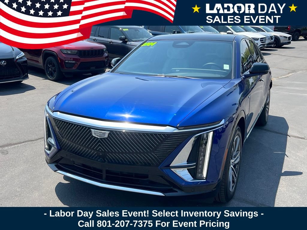 Used 2024 Cadillac LYRIQ Luxury 2 with VIN 1GYKPRRL5RZ130011 for sale in Provo, UT