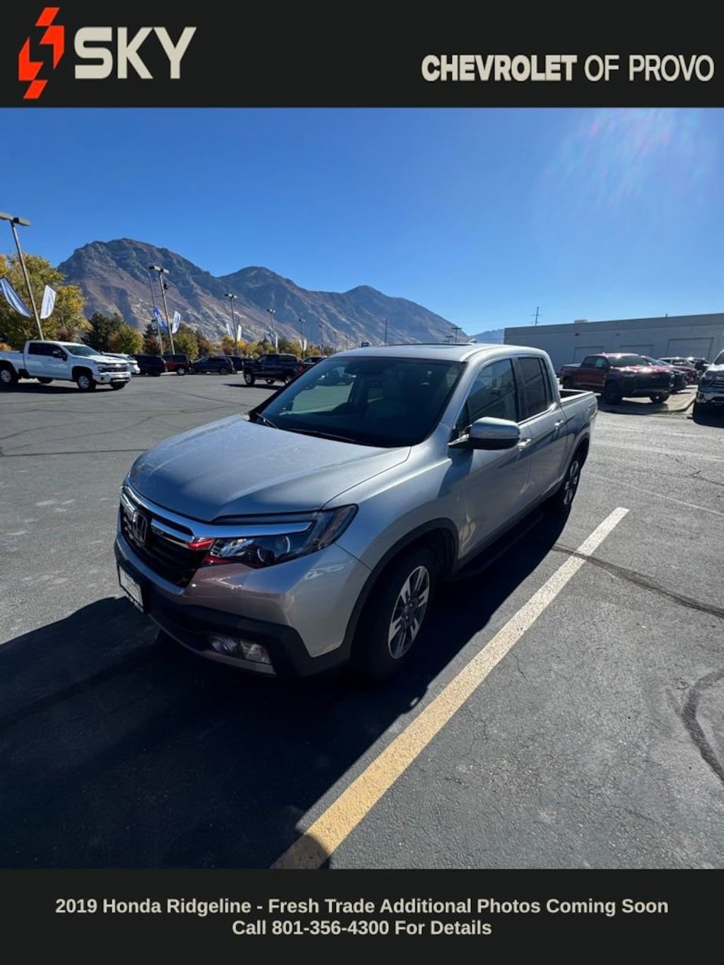 Used 2019 Honda Ridgeline RTL-E