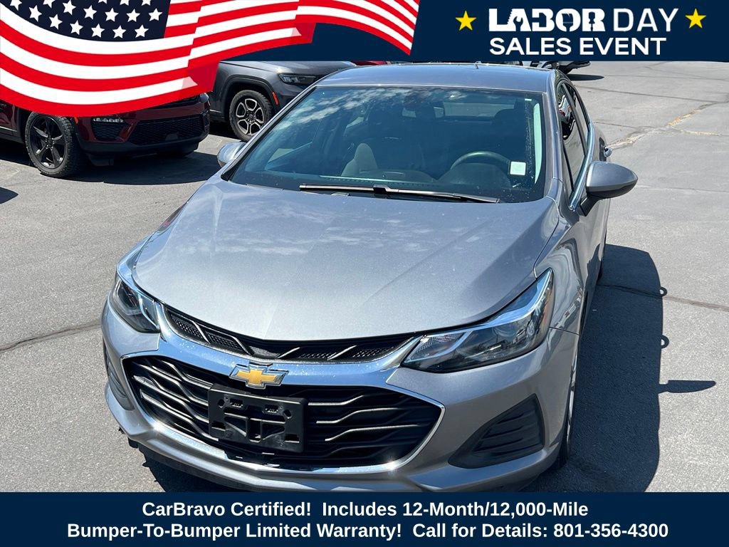 Used 2019 Chevrolet Cruze LT with VIN 1G1BE5SM9K7128943 for sale in Provo, UT