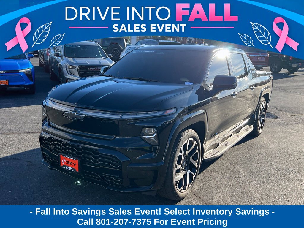 Used 2024 Chevrolet Silverado EV RST with VIN 1GC40ZEL2RU303182 for sale in Provo, UT