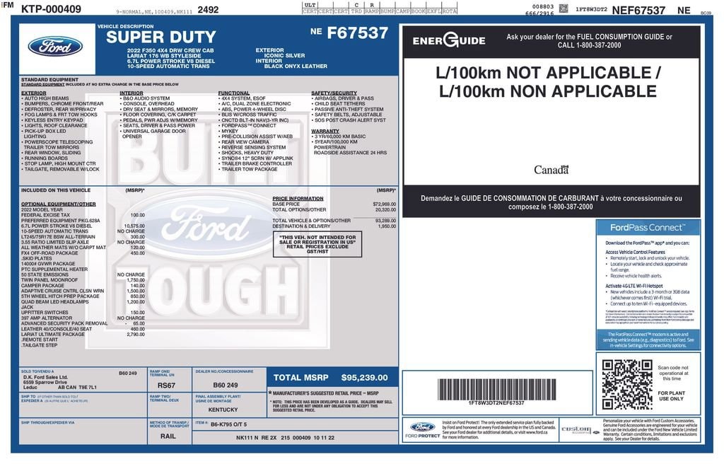 Used 2022 Ford Super Duty F-350 DRW XL