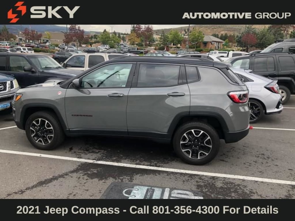 Used 2021 Jeep Compass Trailhawk