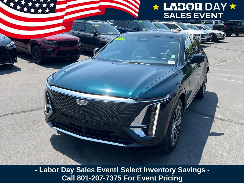 Used 2024 Cadillac LYRIQ Luxury 2 with VIN 1GYKPRRL8RZ129208 for sale in Provo, UT