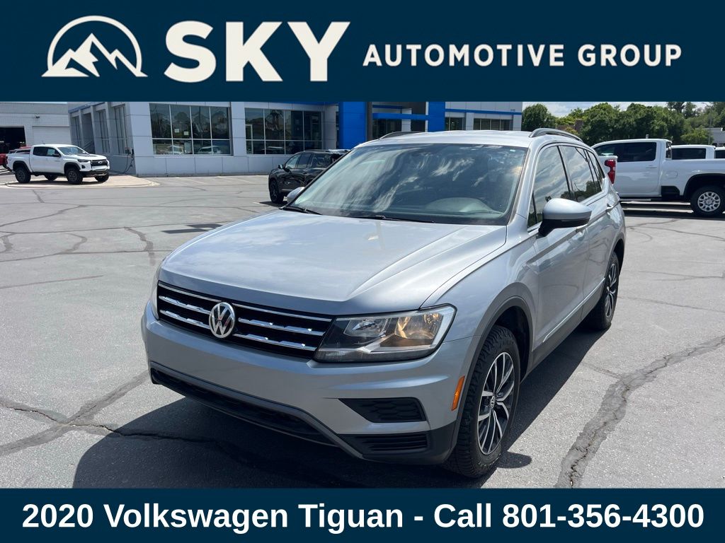 Used 2020 Volkswagen Tiguan SE with VIN 3VV3B7AX8LM140666 for sale in Provo, UT