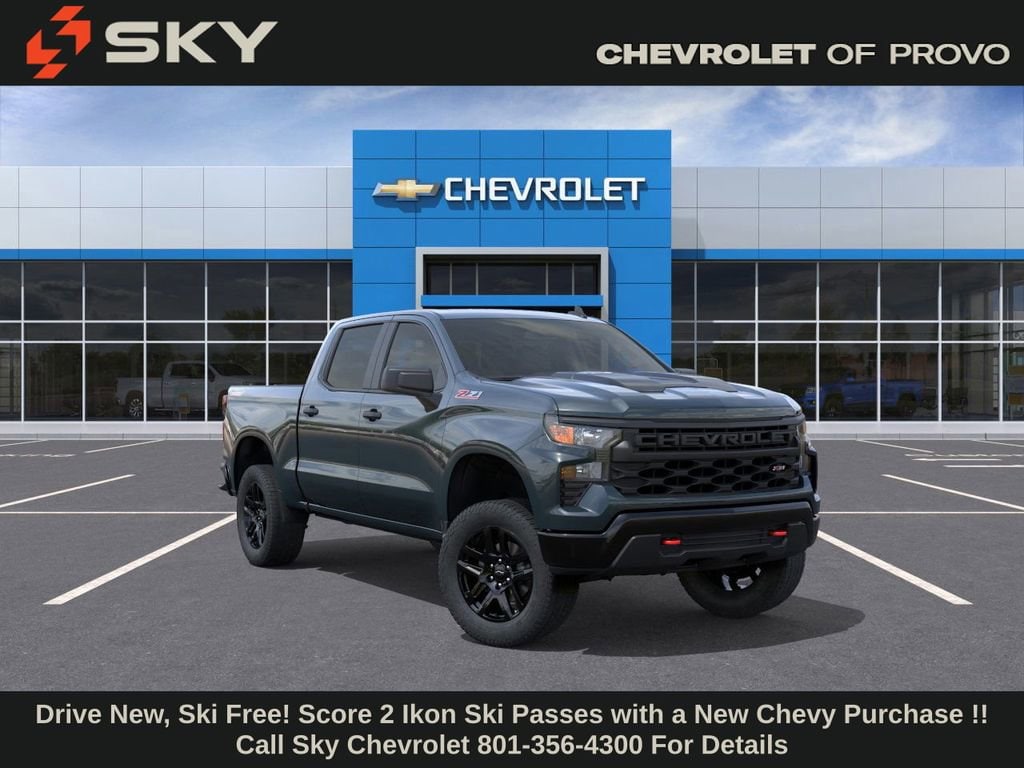 New 2026 Chevrolet Silverado 1500 Custom Trail Boss Truck
