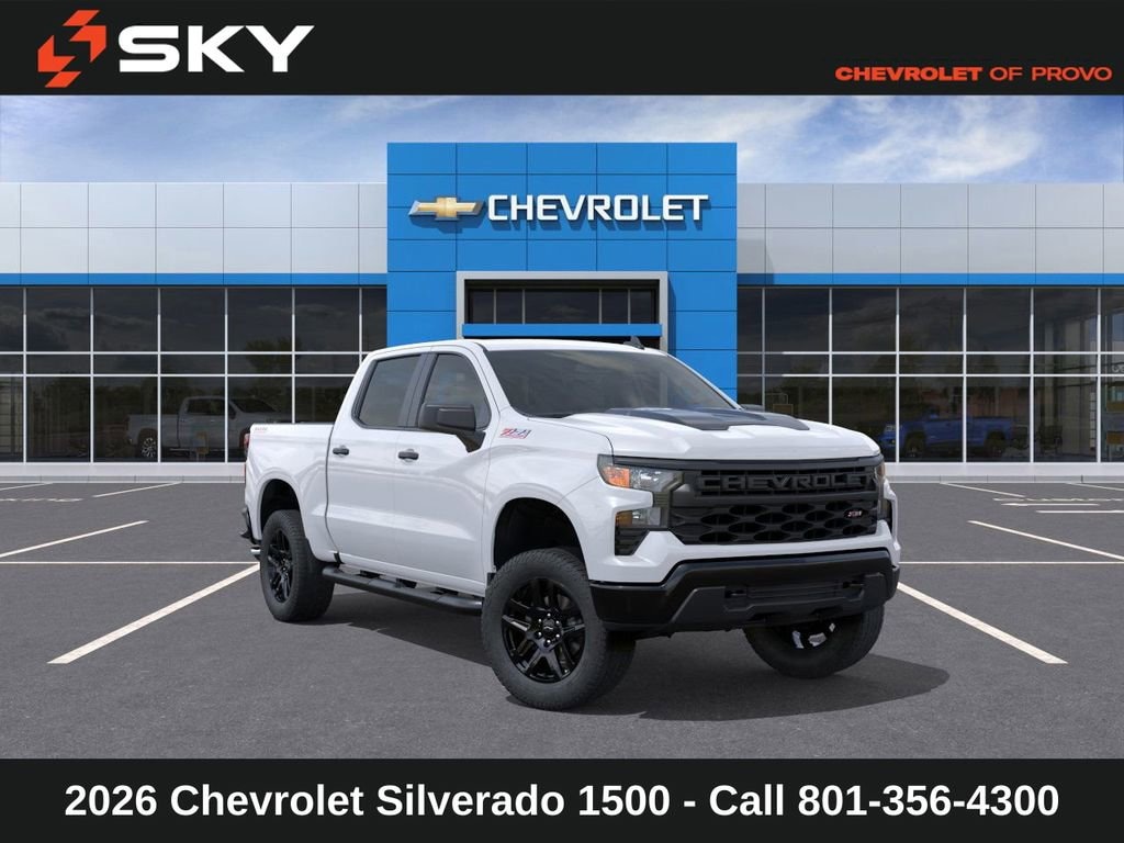 New 2026 Chevrolet Silverado 1500 Custom Trail Boss Truck